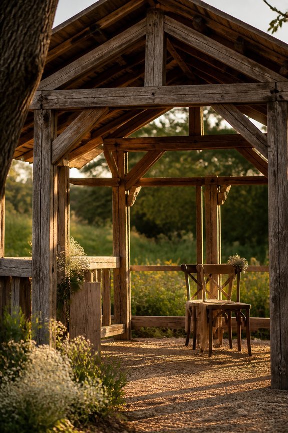 rustic charm for weddings