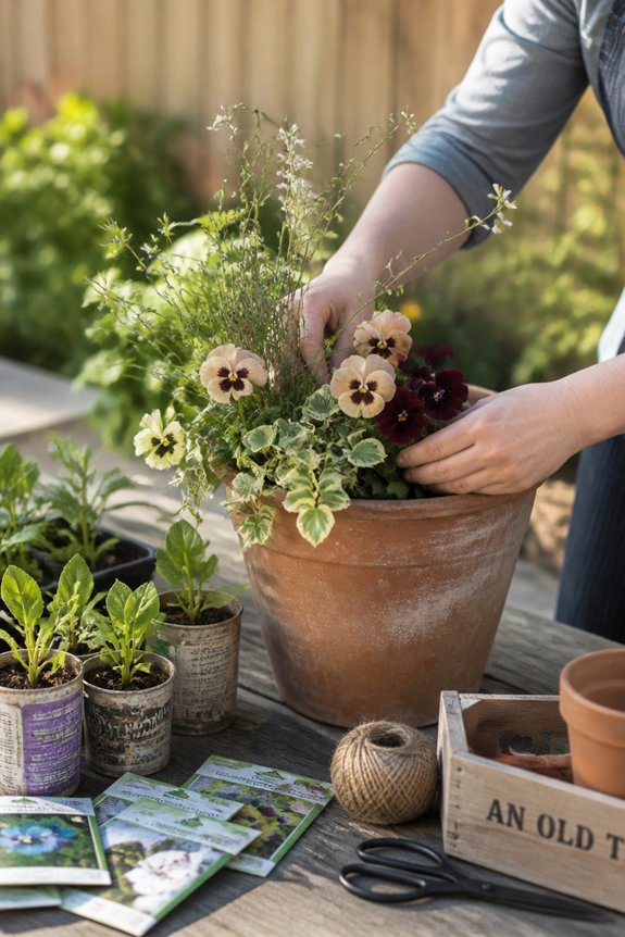 seasonal container gardening tips