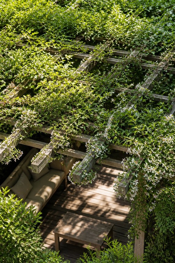 shaded living structures benefits