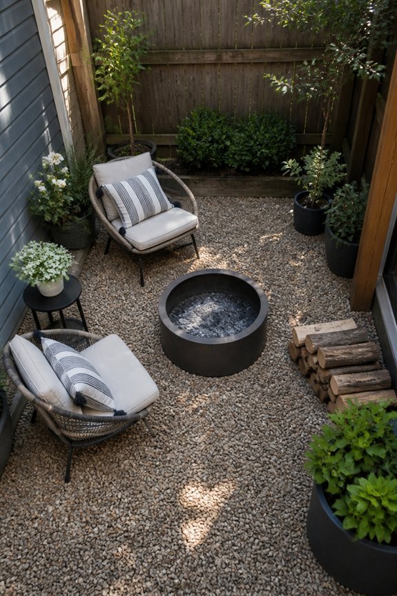 smart fire pits for small spaces