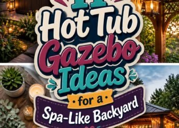 spa inspired backyard hot tubs
