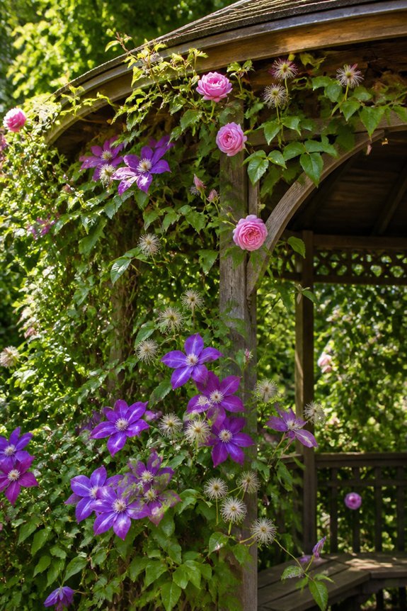 staggered blooming vine combinations
