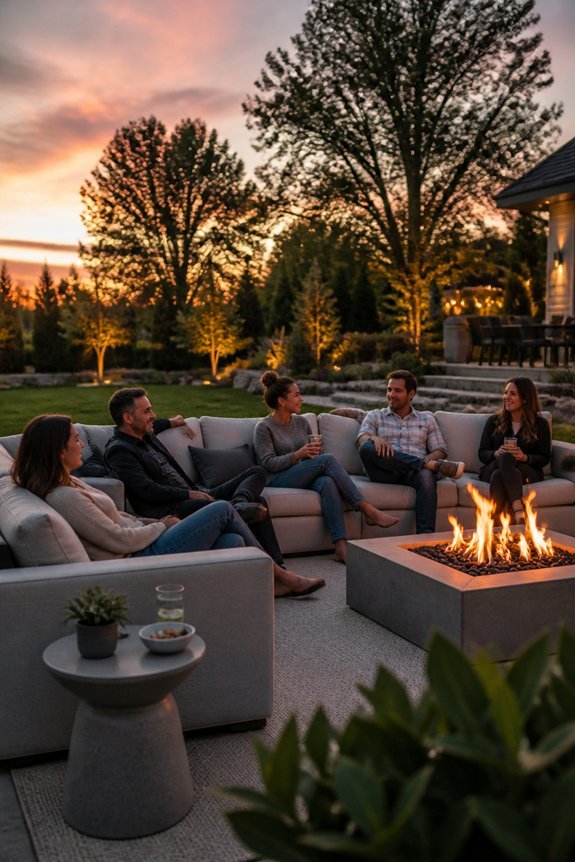 stylish outdoor sectional sofas