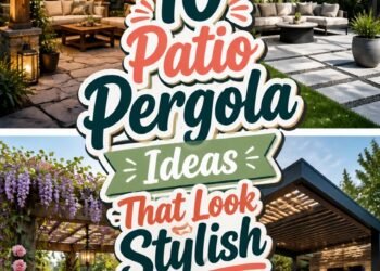 stylish patio pergola ideas