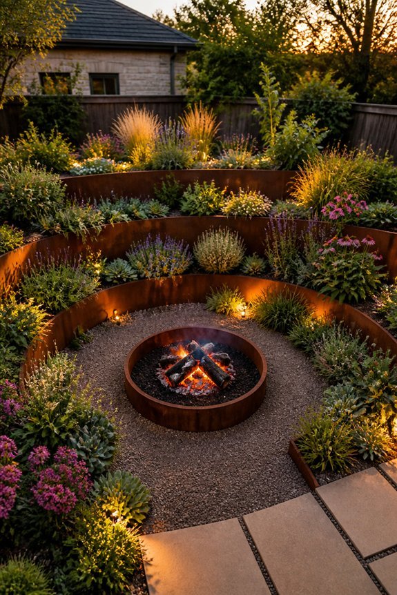 tiered garden beds design