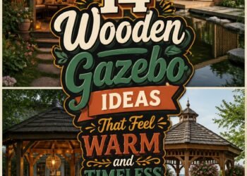 timeless wooden gazebo designs
