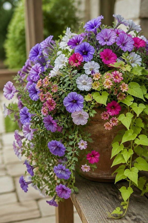 trailing plants enhance arrangements