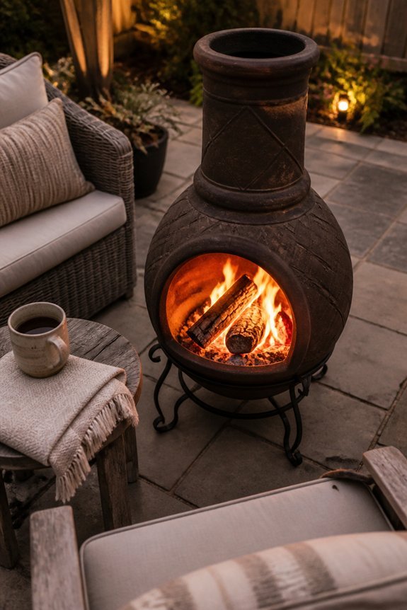 unique vertical fire pit