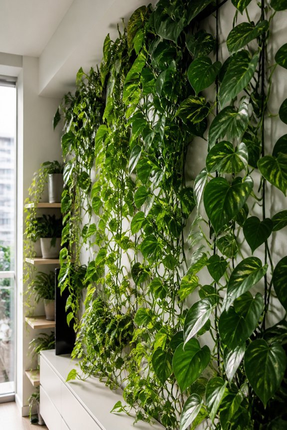 vertical greenery for spaces