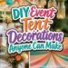 DIY Event Tent Decorations Anyone Can Make