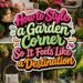 How to Style a Garden Corner So It Feels Like a Destination
