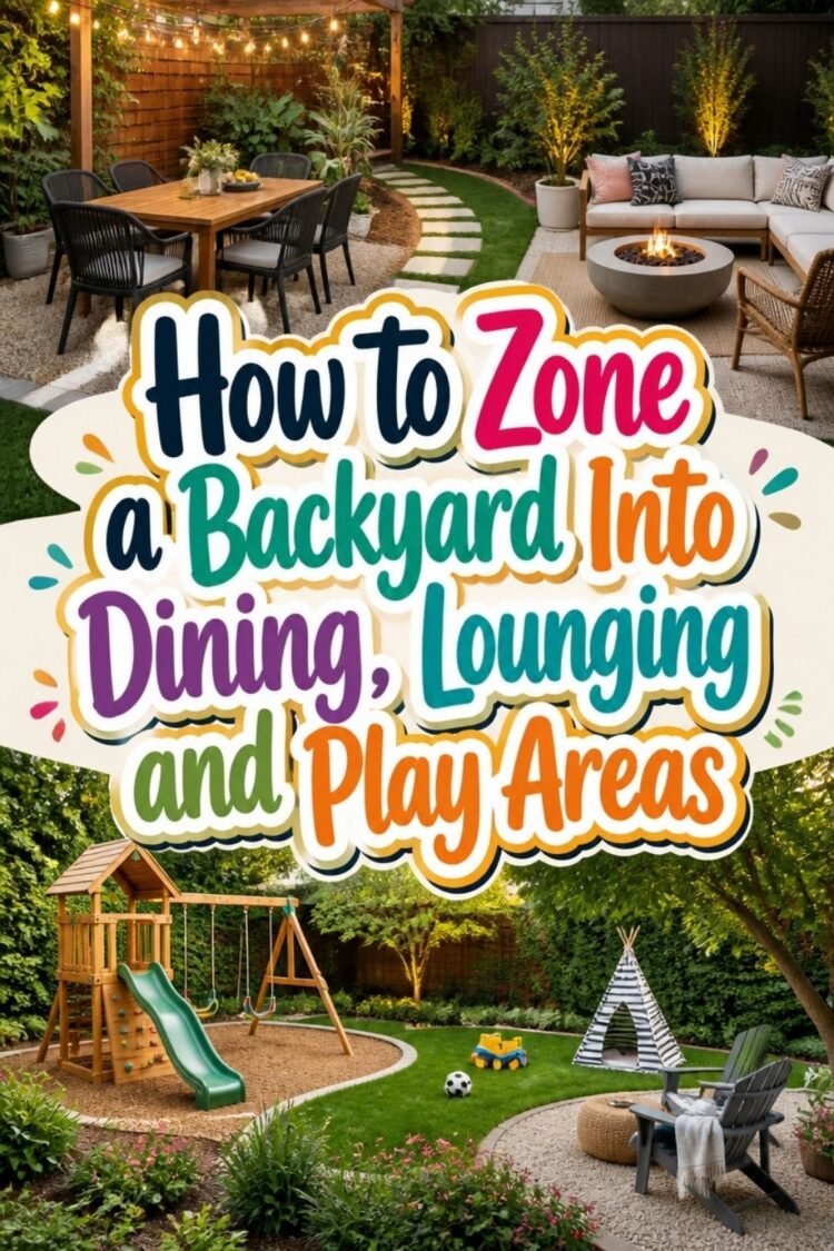 Zone a Backyard