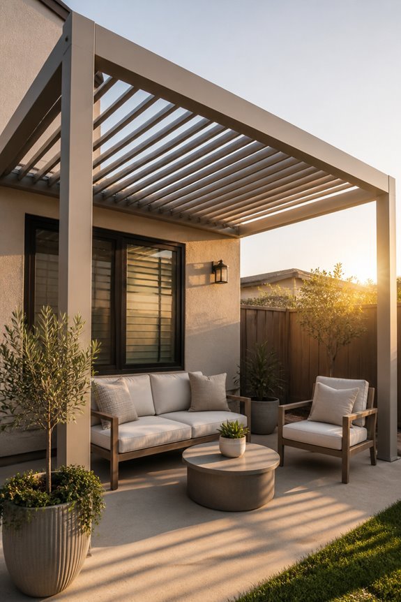 adjustable louver pergola benefits