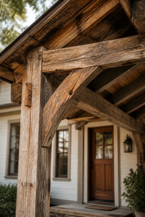 authentic reclaimed wood canopies