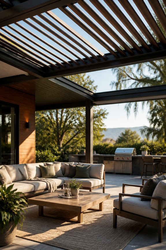 automated pergola roof systems