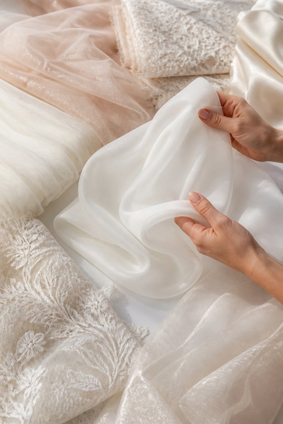 choosing wedding canopy fabric