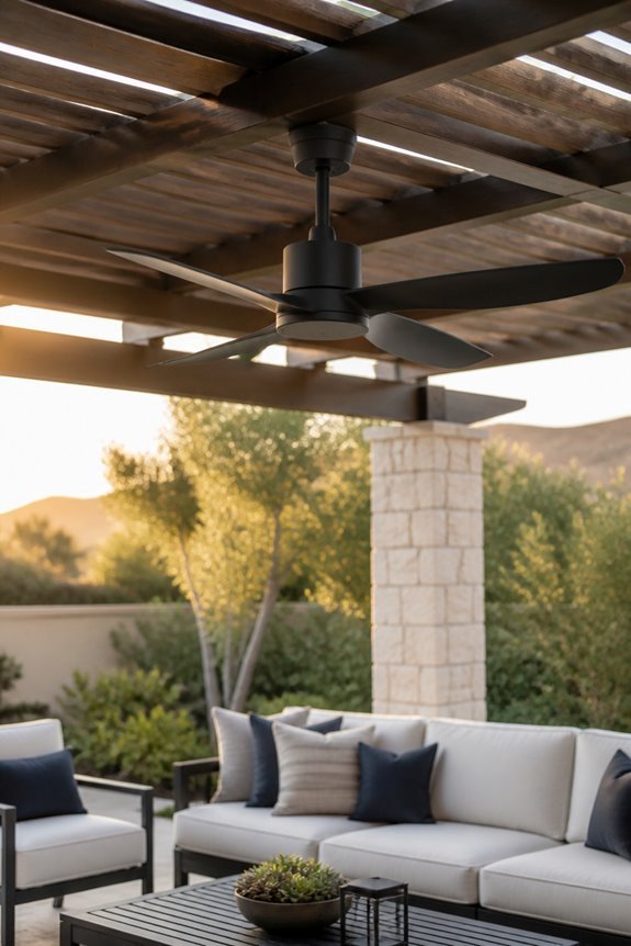 comfortable outdoor air circulation