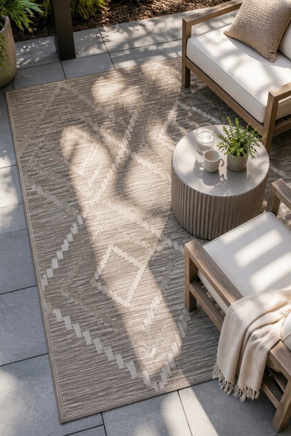 comfortable outdoor rug solutions