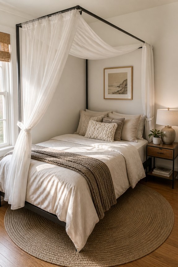 corner canopy bed advantages