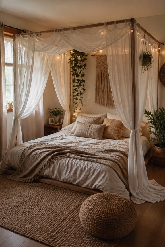cozy ground level canopy retreat