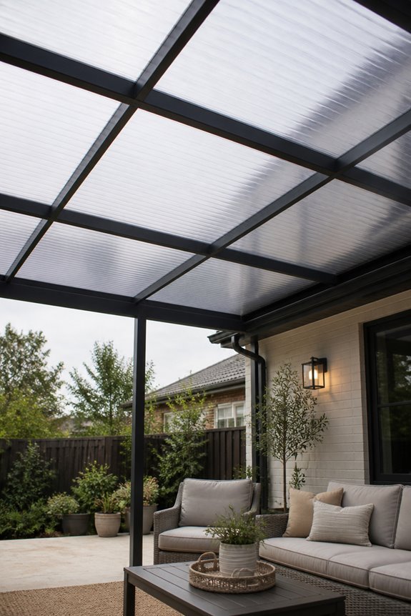 durable low maintenance canopy solution