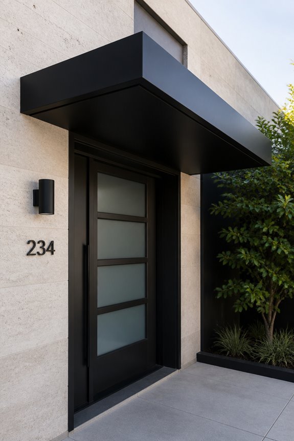 durable powder coated aluminum canopies