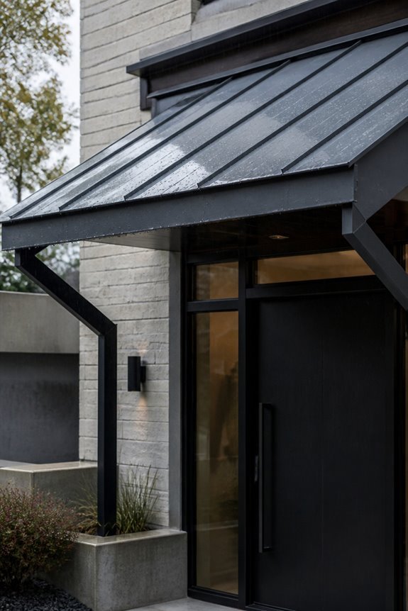 efficient rainwater management canopies