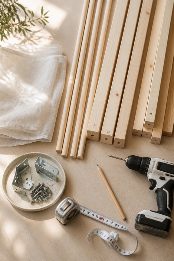 essential materials for canopies