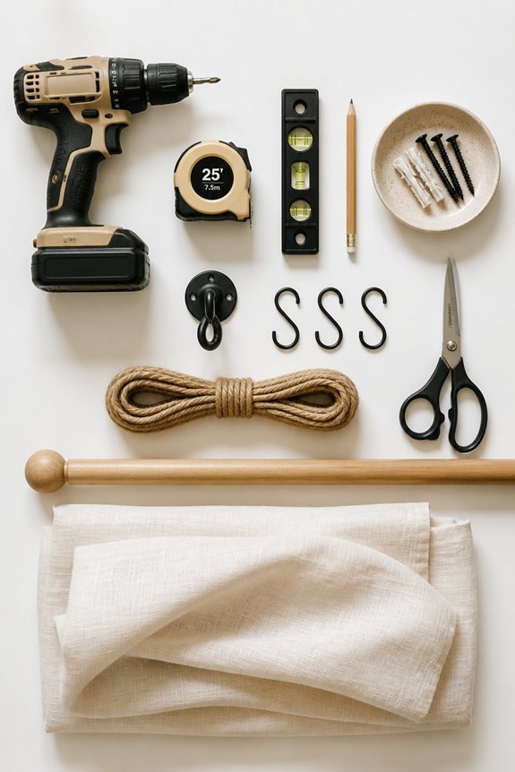 essential tools and materials