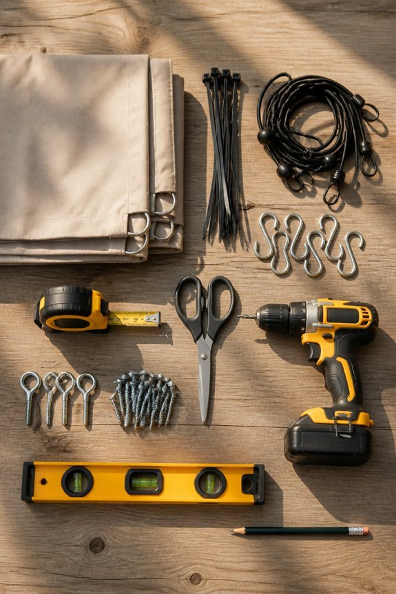 essential tools and materials