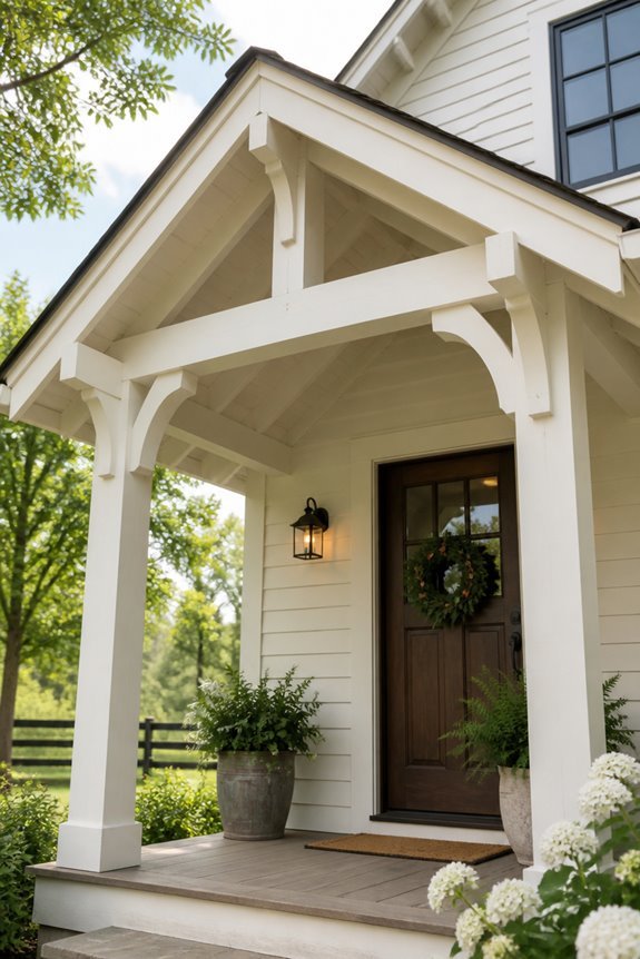 gable roof canopy benefits