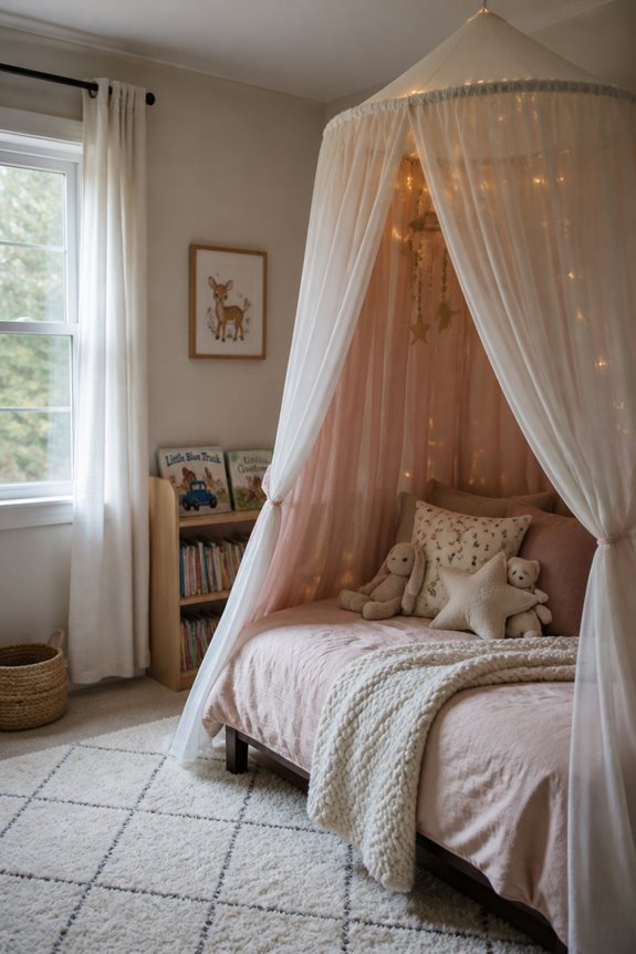 imaginative canopy bed retreats