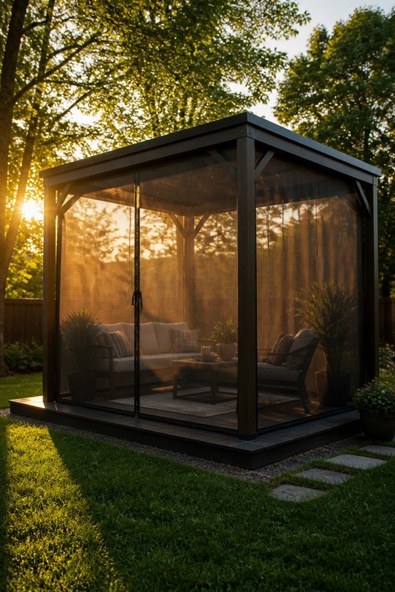 insect proof shade canopies