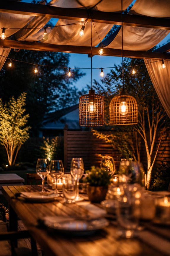inviting outdoor lighting design