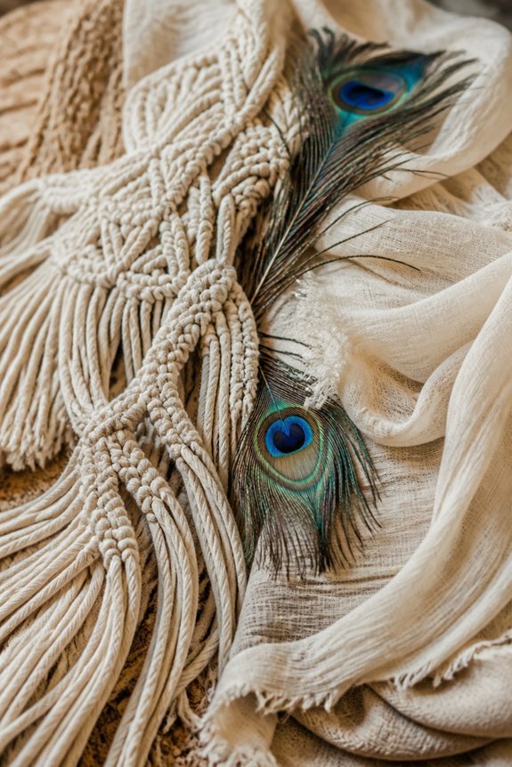 layered boho canopy design