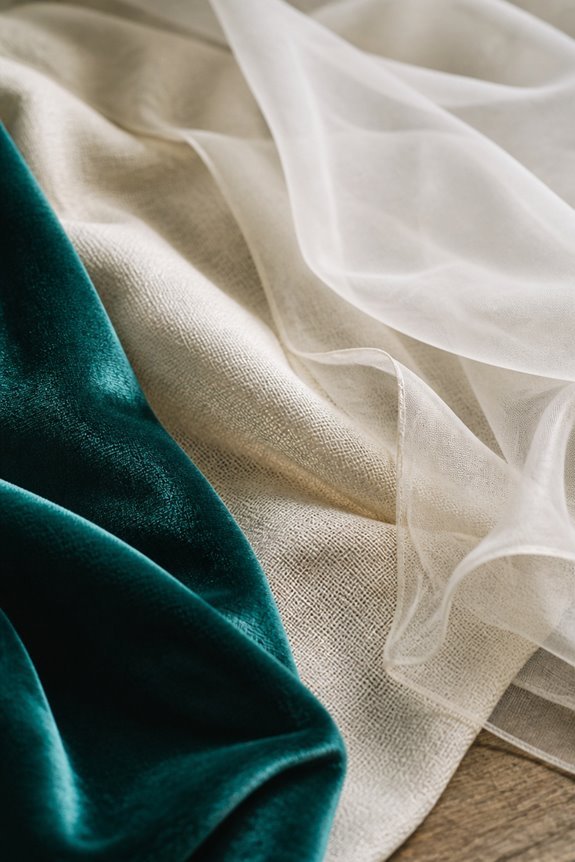 layered fabric texture harmony