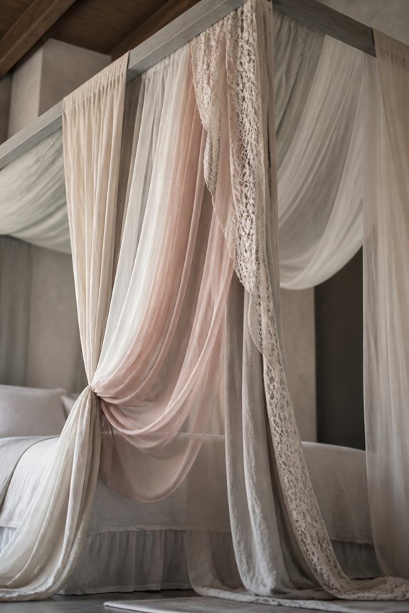 layered fabrics for depth