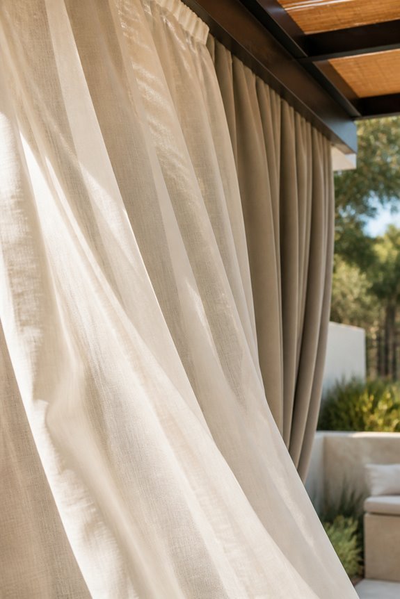 layered fabrics for luxury