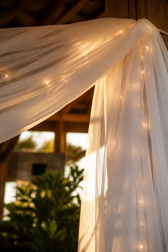 luxurious canopy on budget