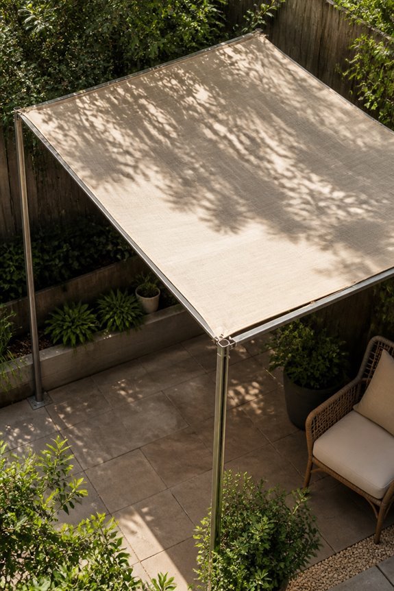 maximum shade minimal structure