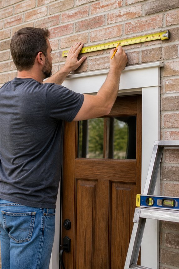 measure mark align brackets