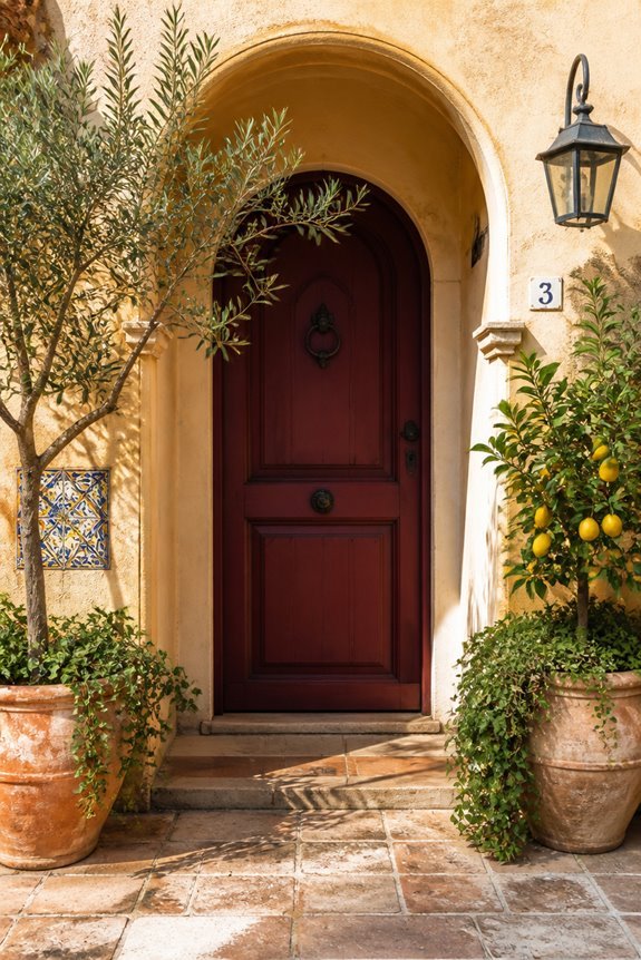 mediterranean arch design elements
