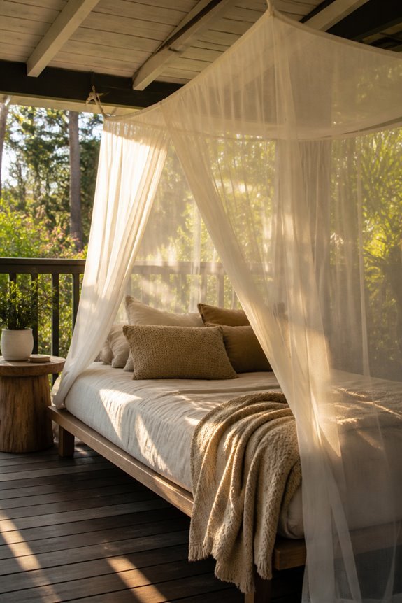mosquito protection outdoor canopies