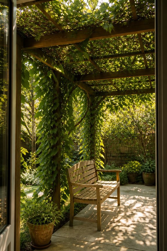 natural privacy and shade