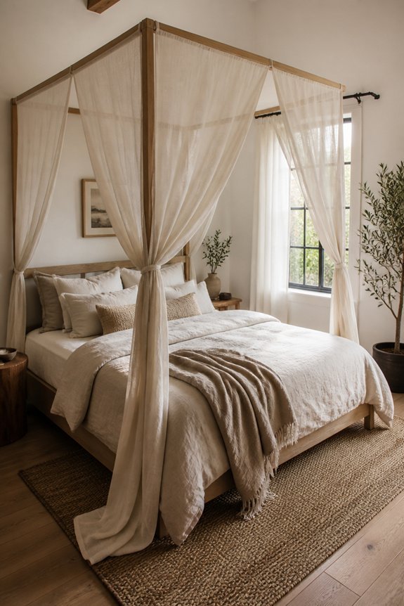 neutral cohesive canopy bedding