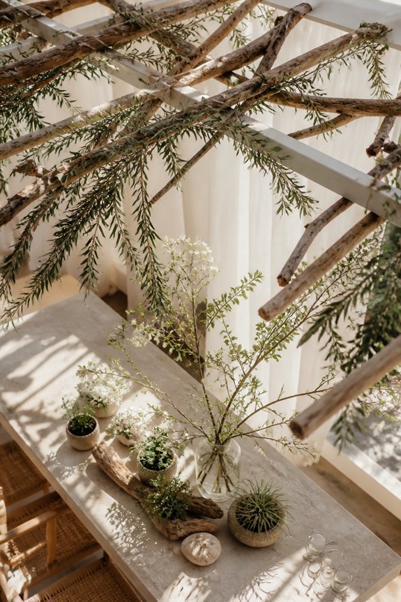 organic texture with branches