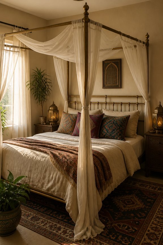 ornate moroccan canopy design
