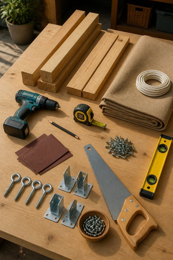 prepare tools and materials