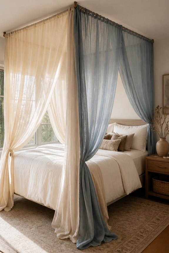 seasonal bedroom canopy refresh
