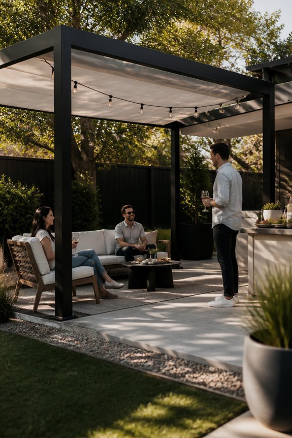 sleek customizable canopy designs